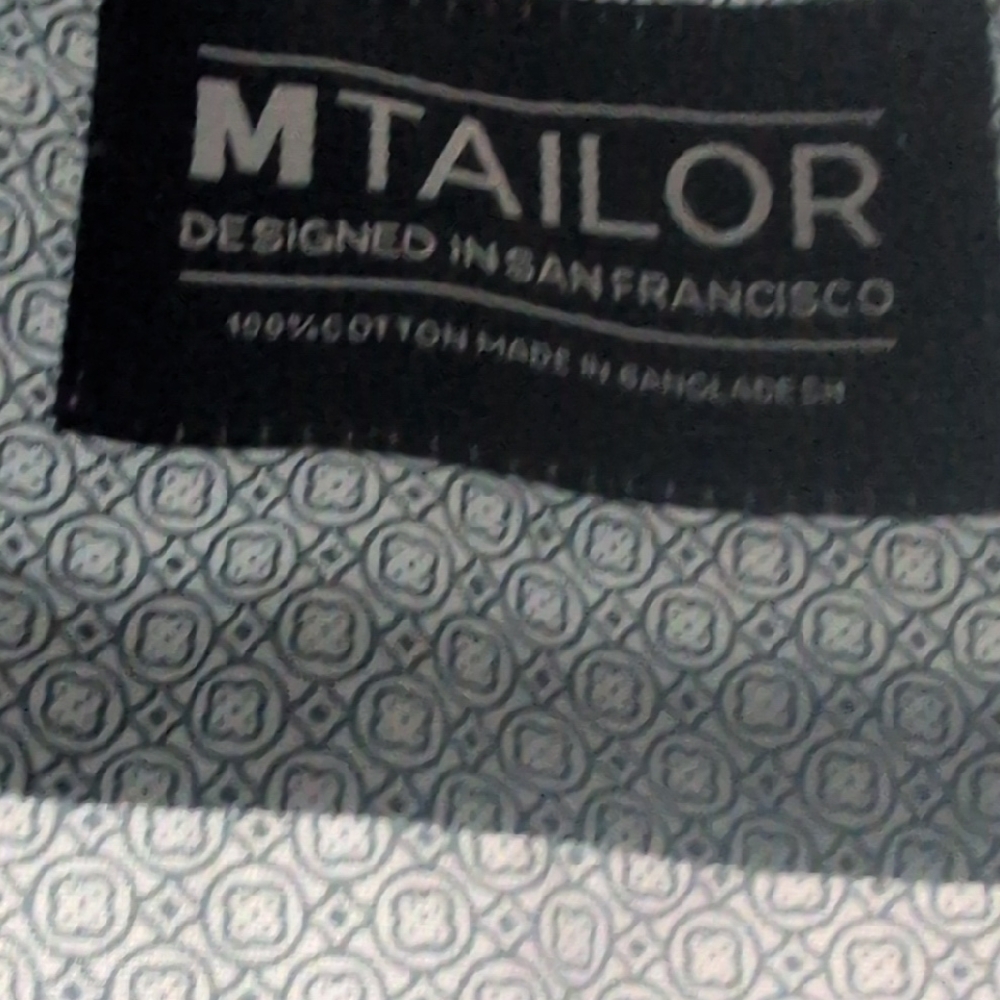 Men's Dress Shirt - Gray Pattern